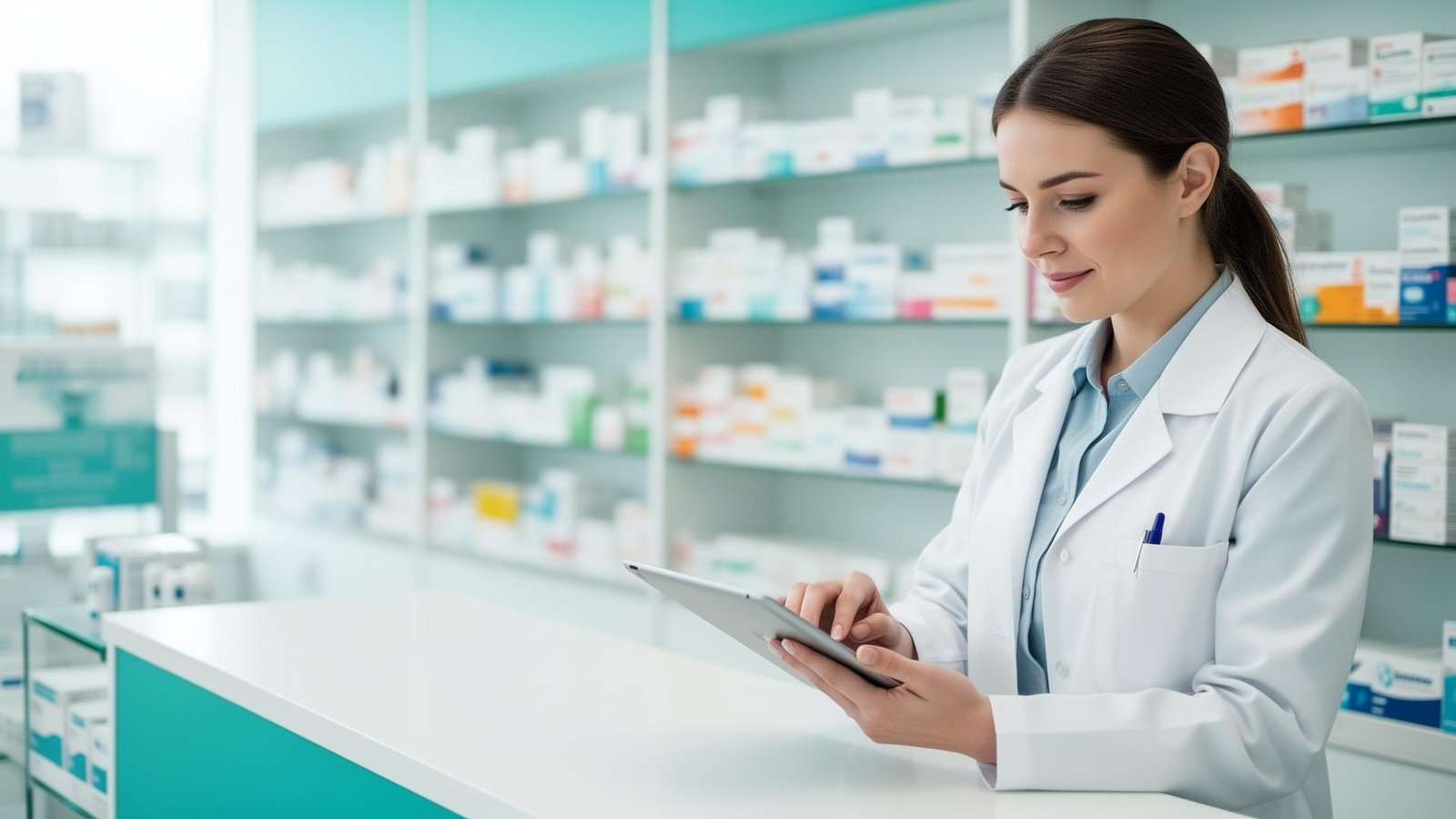Marg ERP Pharmacy Software Dashboard