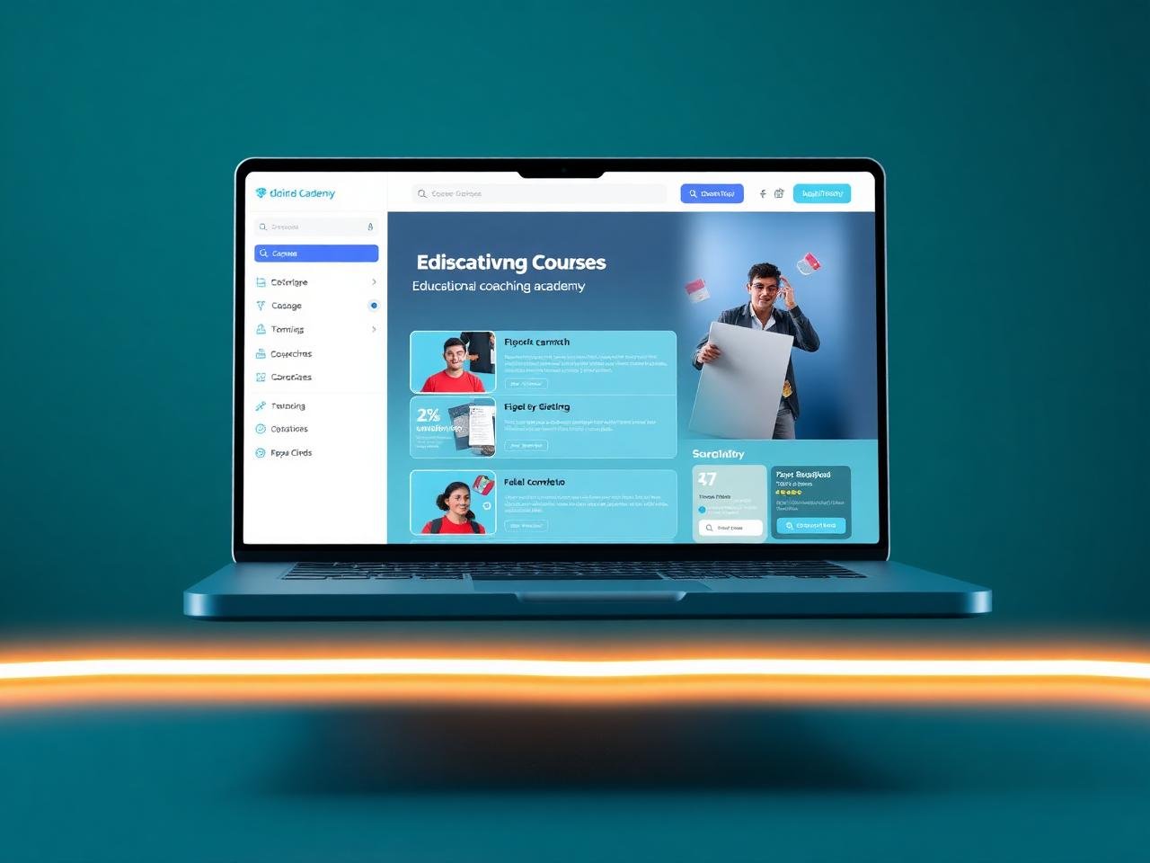 Bright Academy — Dynamic Website project by Elitemark Software