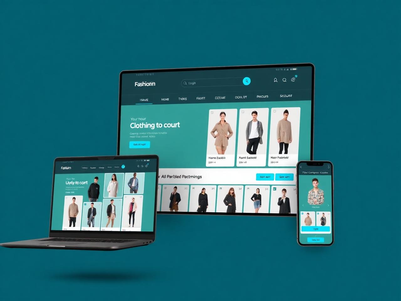 Fashionn Studio — E-commerce project by Elitemark Software